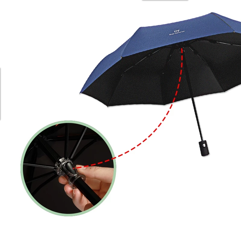 Payung Lipat Otomatis Anti UV Premium Folding Travel Mini — 8