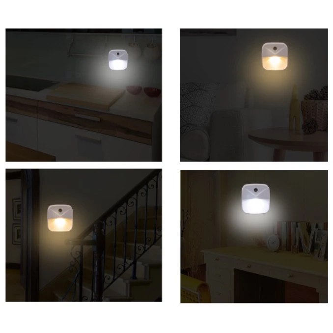 Lampu Tidur LED Sensor Otomatis Canggih Desain Modern Dekorasi Kamar — 5