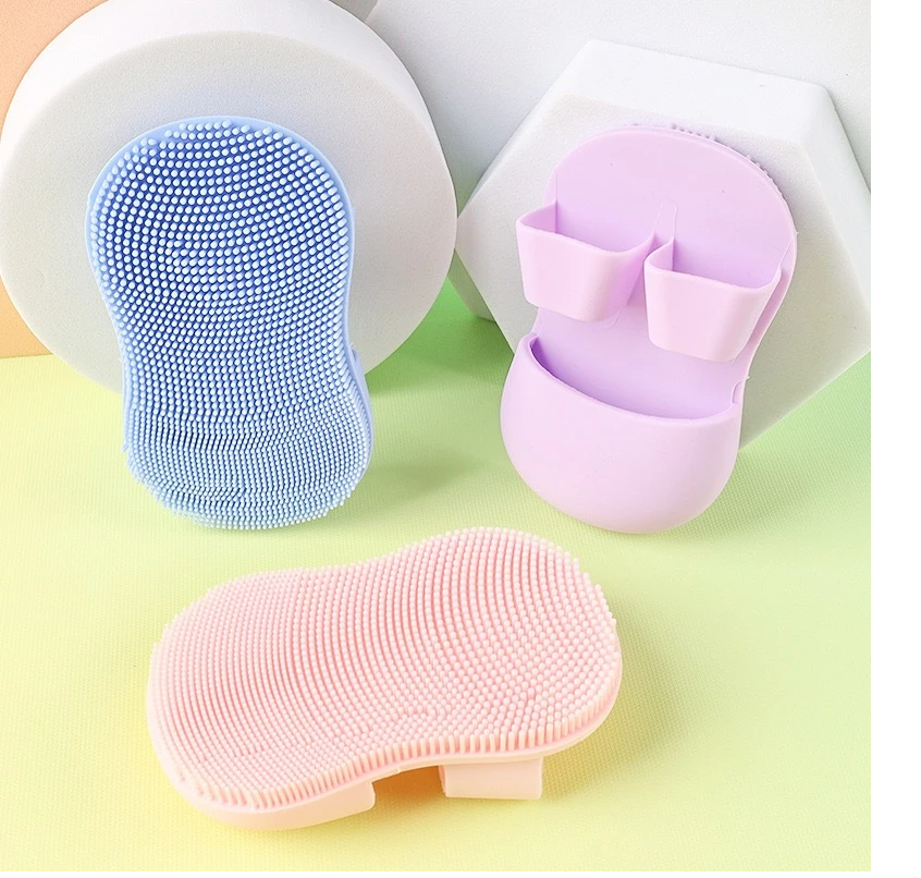 Silikon Jari Pembersih Wajah Lembut Cleaning Pad Cuci Muka Praktis — 5