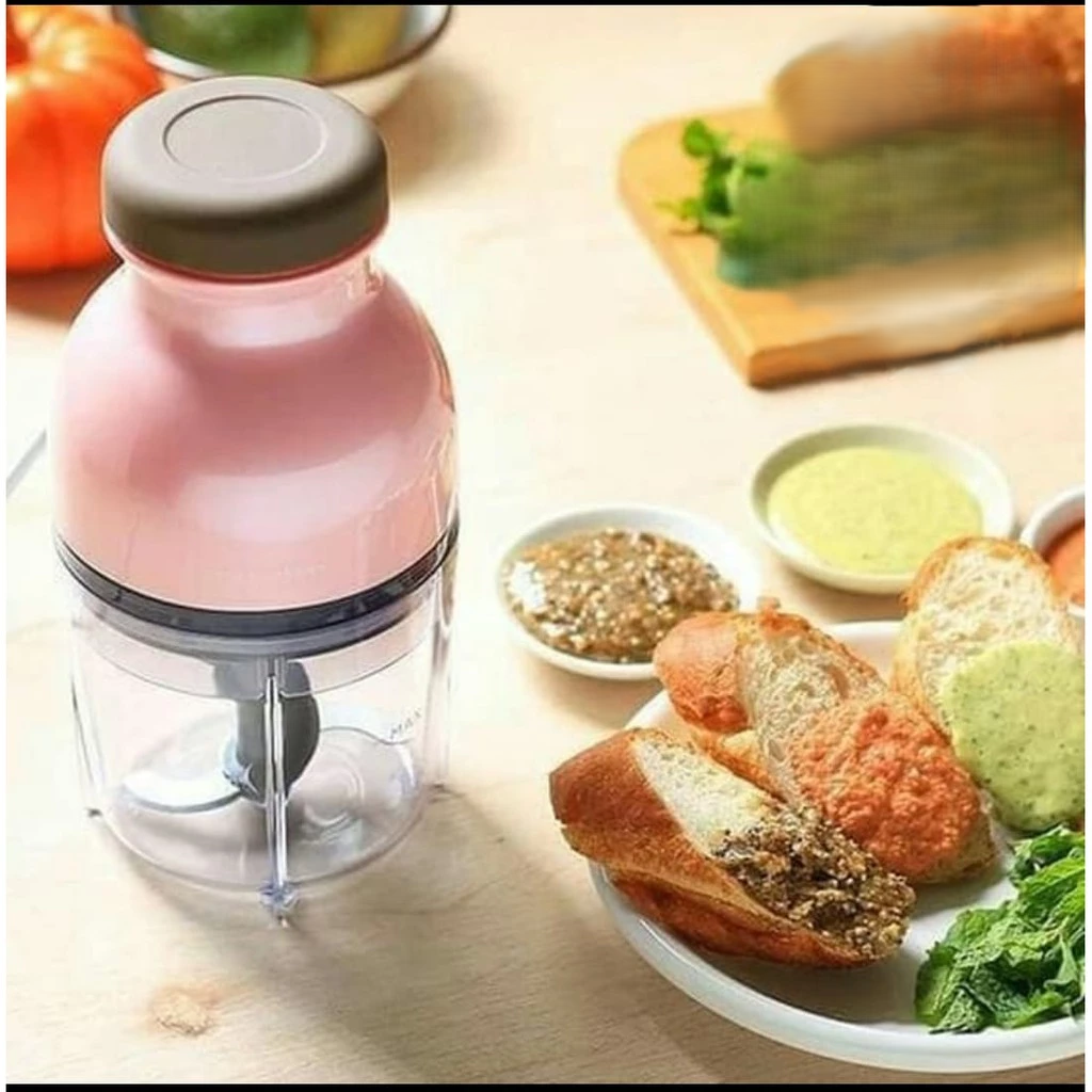 Blender Kapsul Portable Elektrik dengan 4 Pisau Stainless Steel — 5