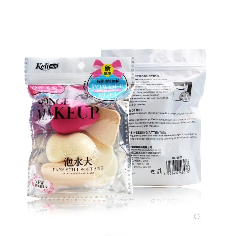 Spons Makeup Puff Bedak Wajah Beauty Blender Sponge Set 6 In 1 — 5