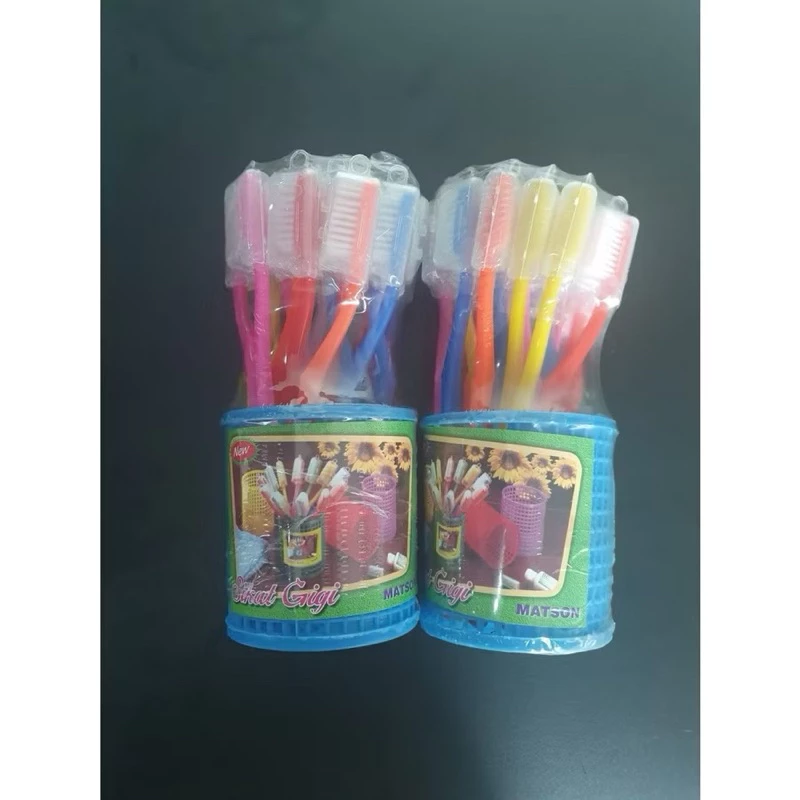 Set Keranjang Sikat Gigi Isi 18 Pcs Dental Brush Package — 6