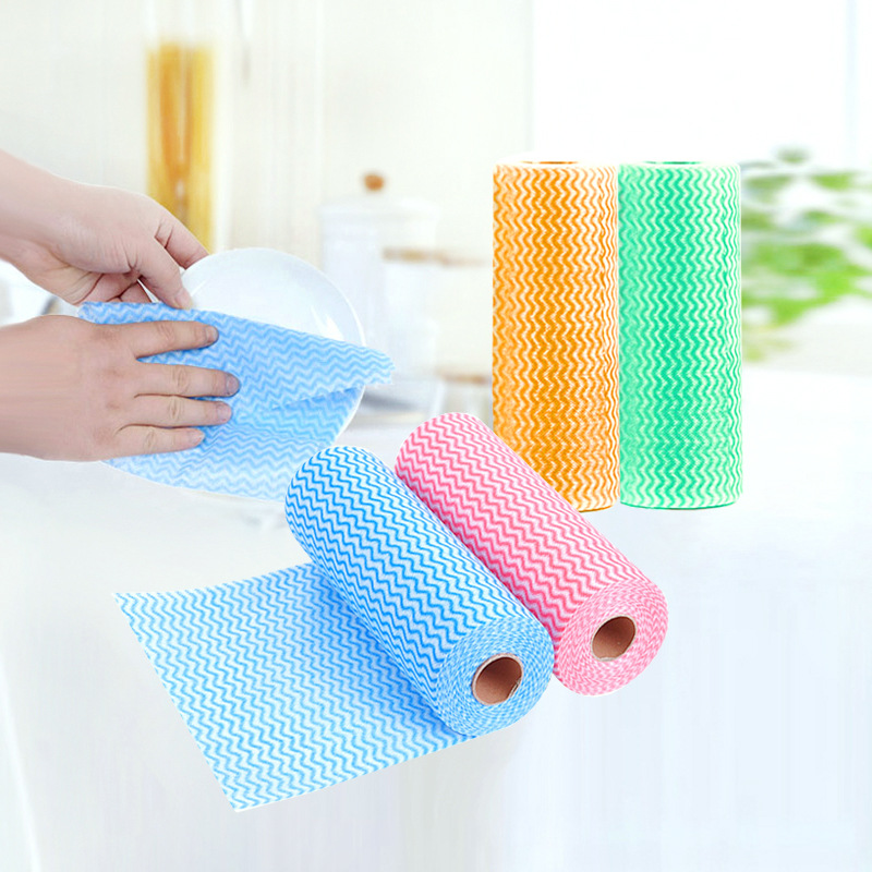 Kain Lap Pembersih Serbaguna Tisu Dapur Roll Non — 10