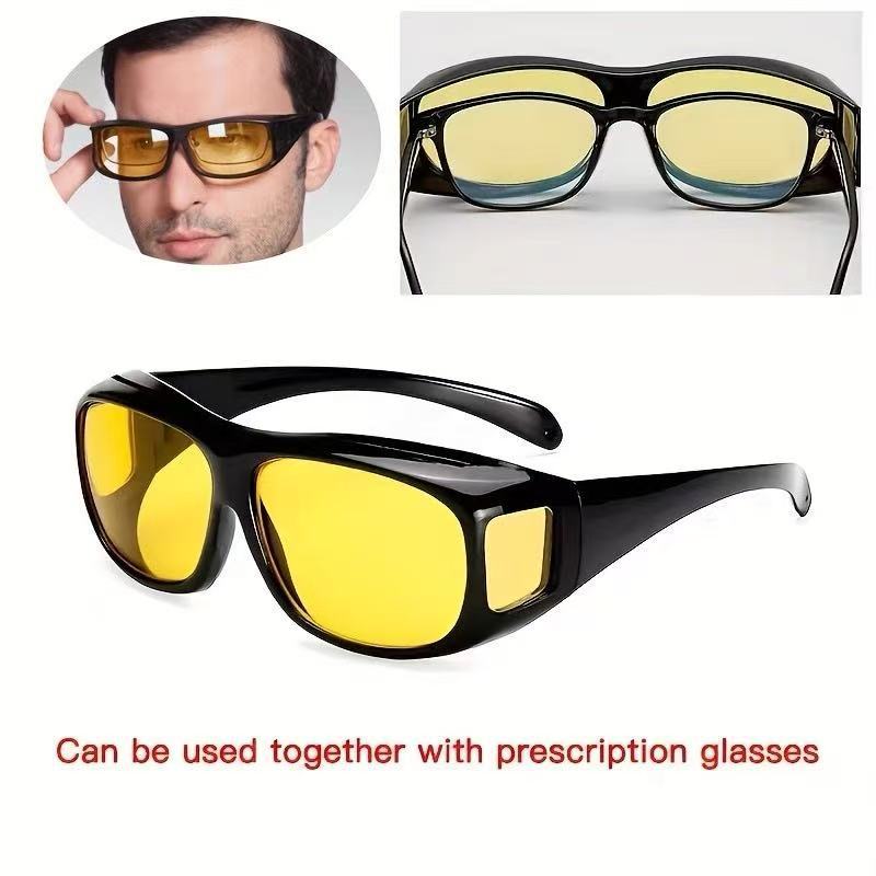 Kacamata Anti Radiasi Anti Silau Hd Vision Vision Wrap Arounds — 7