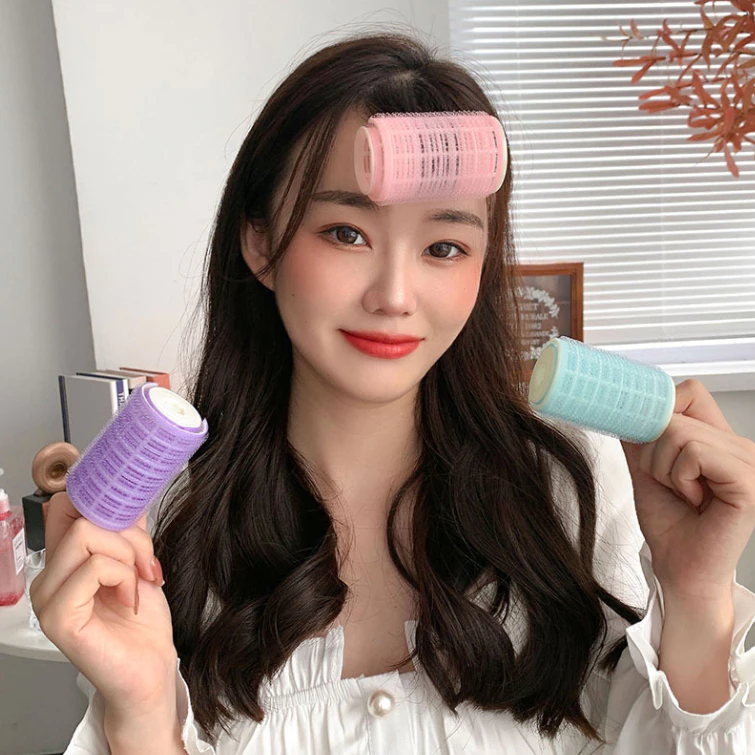Hair Rollers Roll Rambut Besar Curler Pengeriting Jumbo Praktis — 7