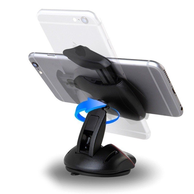 Car Holder Phone Stand Lipat Bentuk Mouse Holder HP pada Mobil 6 inch — 7