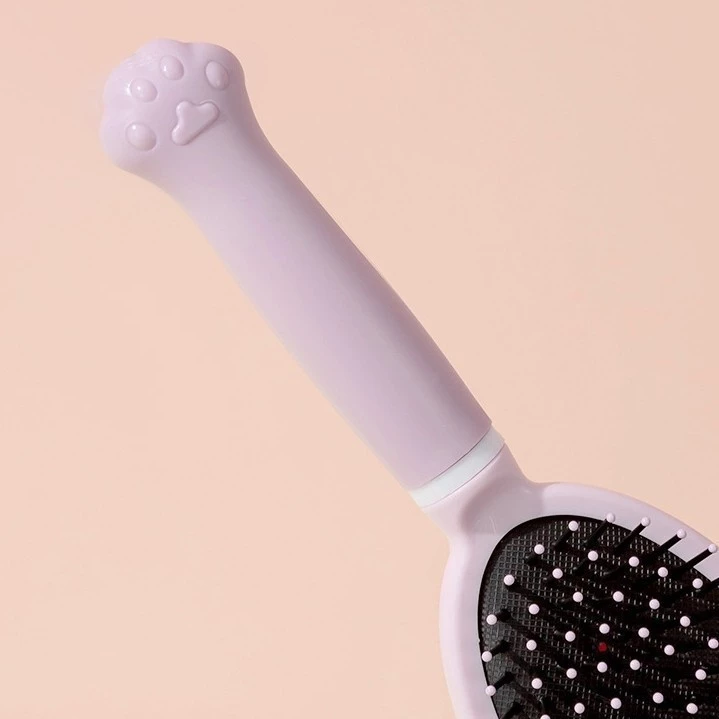 Sisir Oval Bulat Motif Bawah Boneka - Sisir Anak Lucu dengan Bentuk Oval — 6