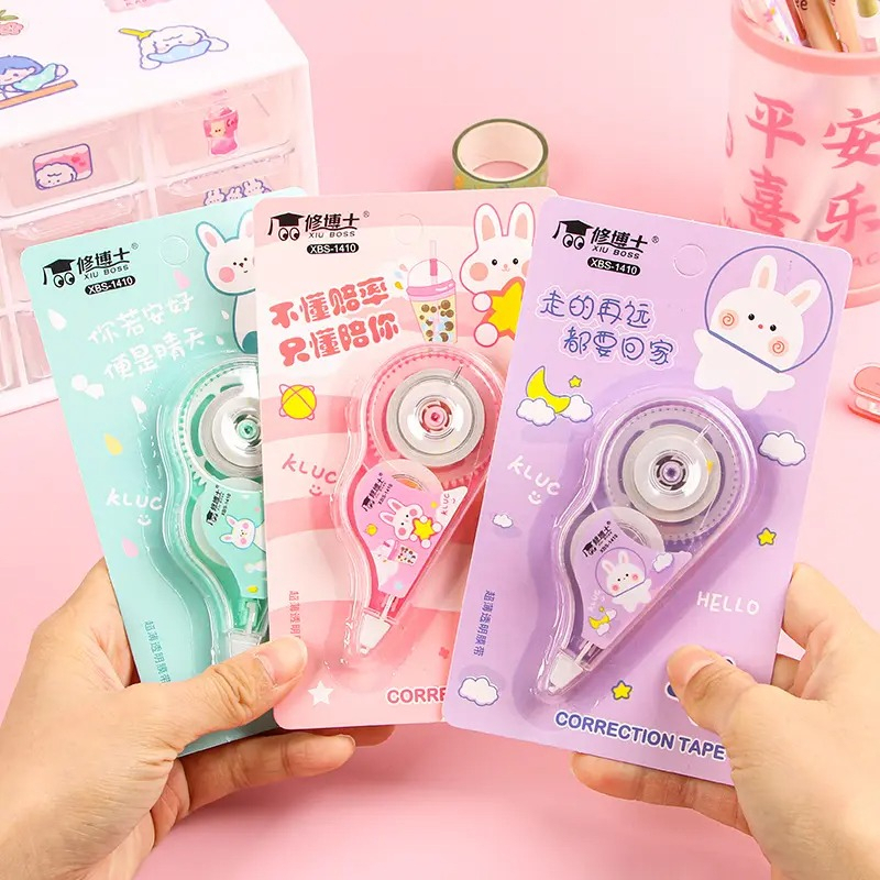 Correction Tape Roll Penghapus Pena Perlengkapan Sekolah Stationery — 6