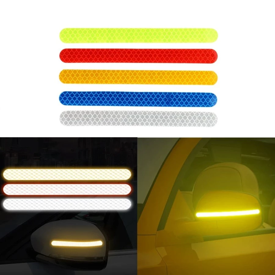 Stiker Reflektor Pelindung Spion Mobil Anti Baret Waterproof — 4