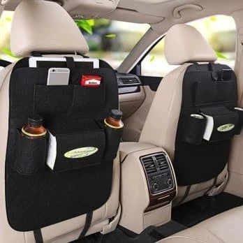 Tas Kantong Organizer Gantung Belakang Kursi Jok Mobil Efisien Rapi — 6