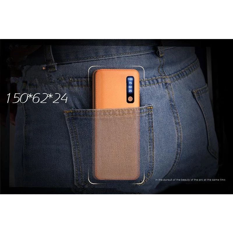 Power Bank Fast Charging Android IP Fashion Light Dual USB — 4
