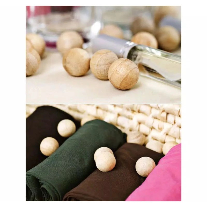 Kamper Kapur Barus Kayu Alami Penghilang Bau Anti Serangga Hama 5pcs - 1 Bungkus — 8
