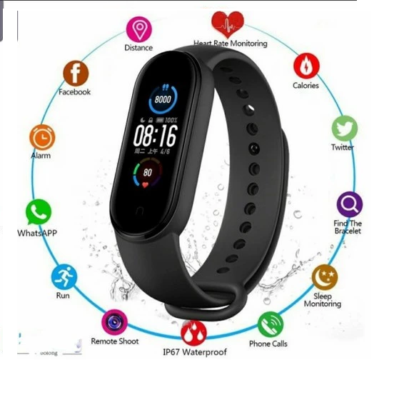 Smart Watch Jam Tangan Pintar Sport Bluetooth Pemantau Kesehatan — 6