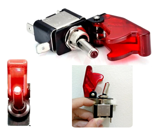 Pilot Switch Pemutus Arus On Off Penutup Switch Pencegah Sambungan — 4