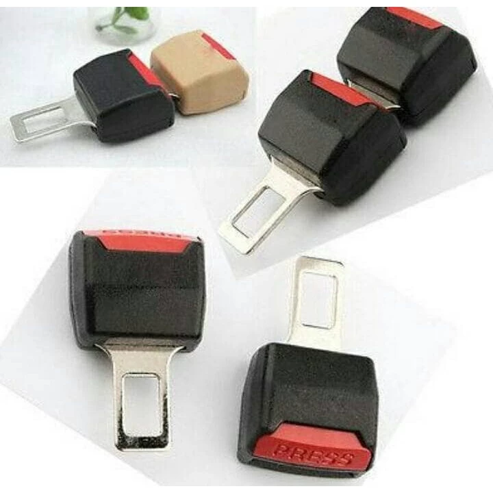 Adaptor Sealt Belt Universal Model Buzzer Stopper Hitam Socket Safety