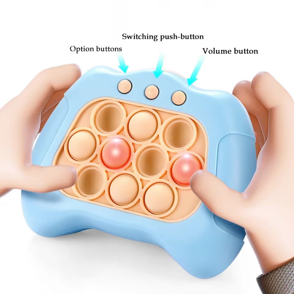 Mainan Pop it Game Console Elektronik Fidget Toys Push Bubble Game — 10
