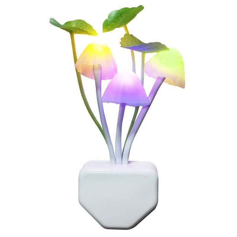 Lampu Sensor Cahaya LED Night Lamp Bentuk Jamur Avatar Mushroom — 7