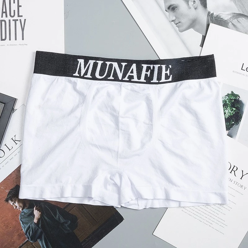 Boxer Pria 6711 Kolor Pendek Polos Cowok Underwear — 8