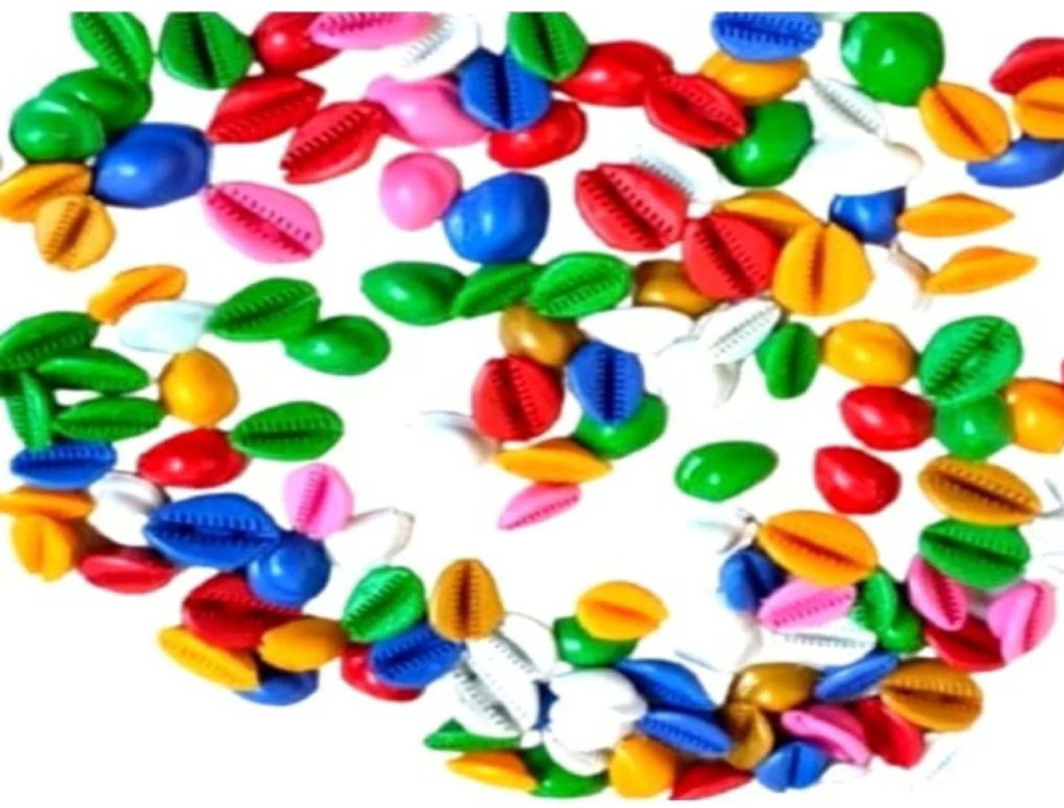 Biji Congklak Plastik Lucu Aesthetic Permainan Jadul Kuwuk Warna Warni — 7