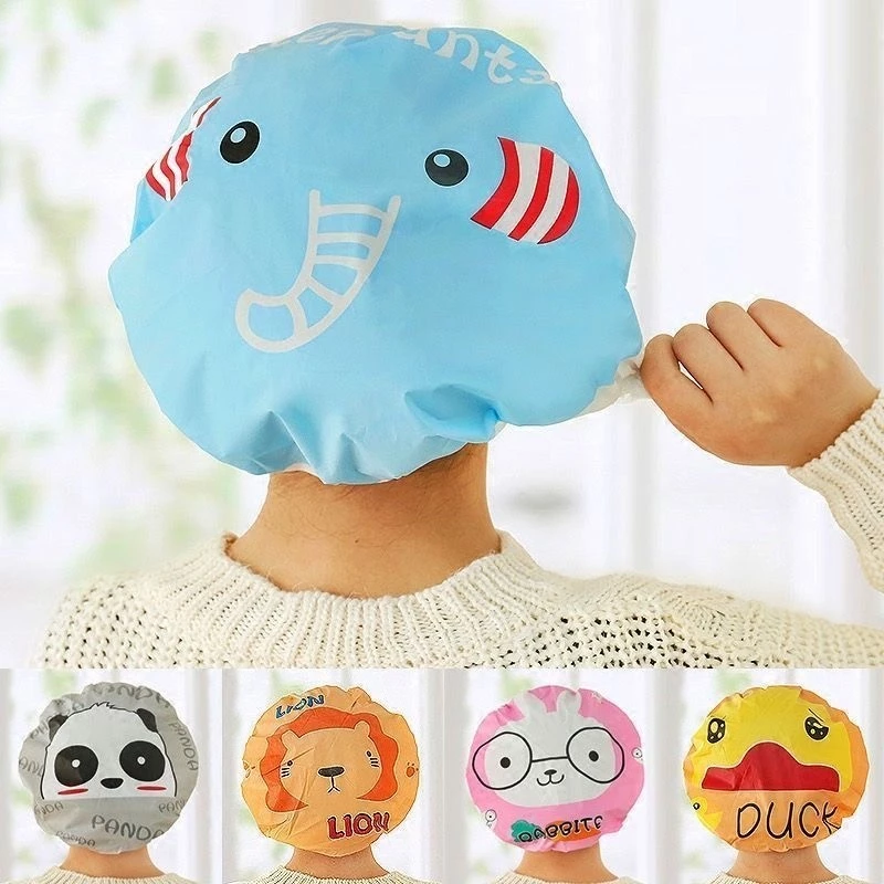 Shower Cap Plastik / Shower Cap Pattern / Shower Cap Cartoon — 8