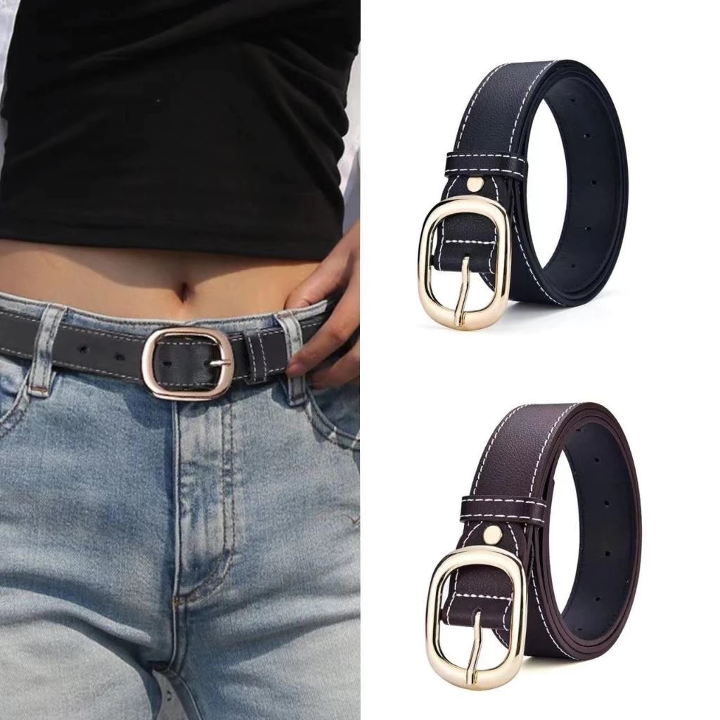 Ikat Pinggang Gesper Sabuk Belt Wanita Modern Fashion Style Vintage Retro — 8