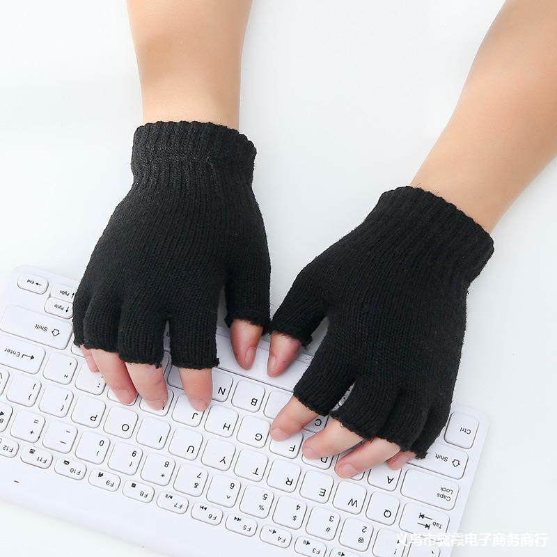 Sarung Tangan Motor Half Finger Jari Terbuka Anti Slip — 6