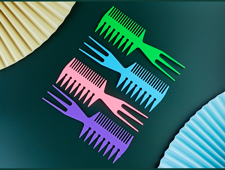 Sisir Rambut Styling Salon Hair Comb Set Serbaguna 8 Pcs — 8