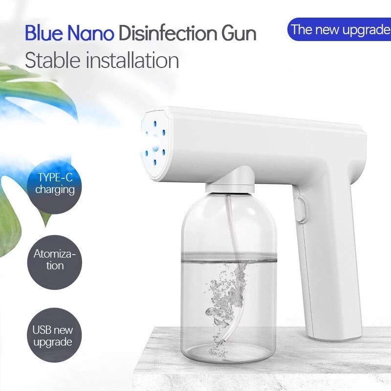 Semprotan Disinfektan Nano Spray Gun Disinfektan Elektrik Uv — 7