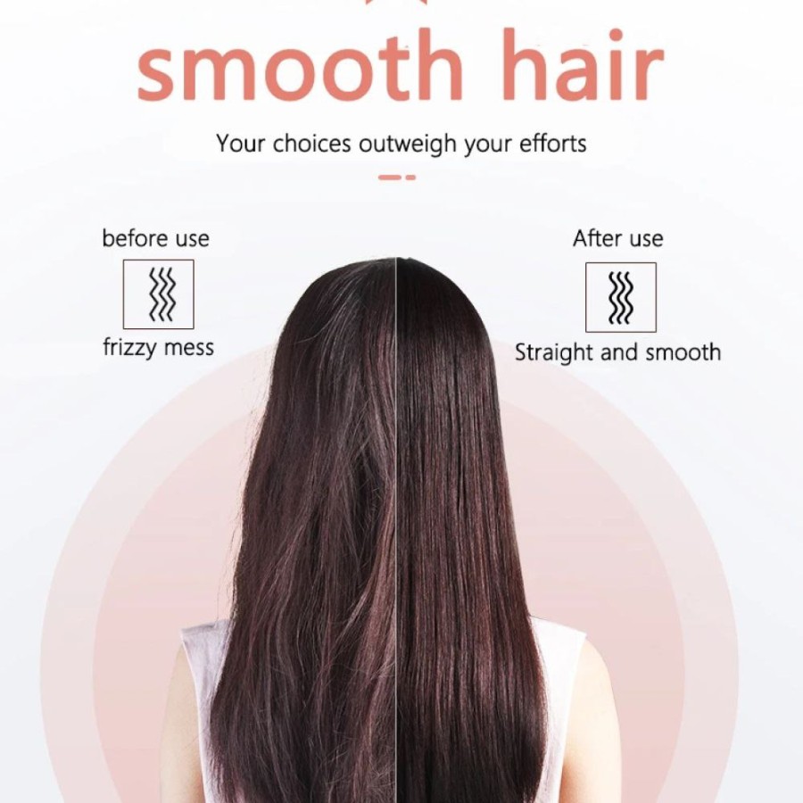 Catok Sisir Pelurus Rambut Hair Straightener Curler 2 in 1 Model SN-901 — 10