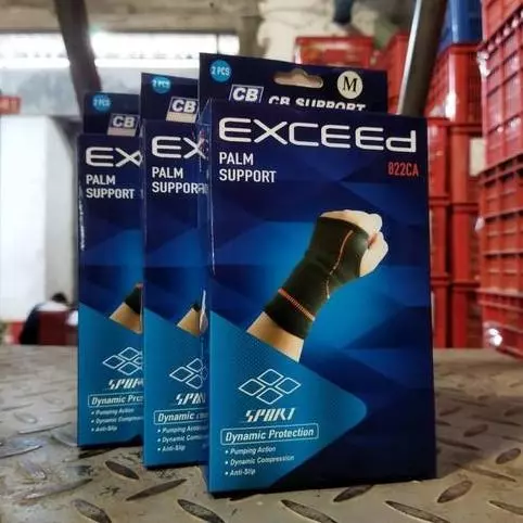 Deker Pelindung Pergelangan Tangan Palm Support Exceed Untuk Olahraga — 5