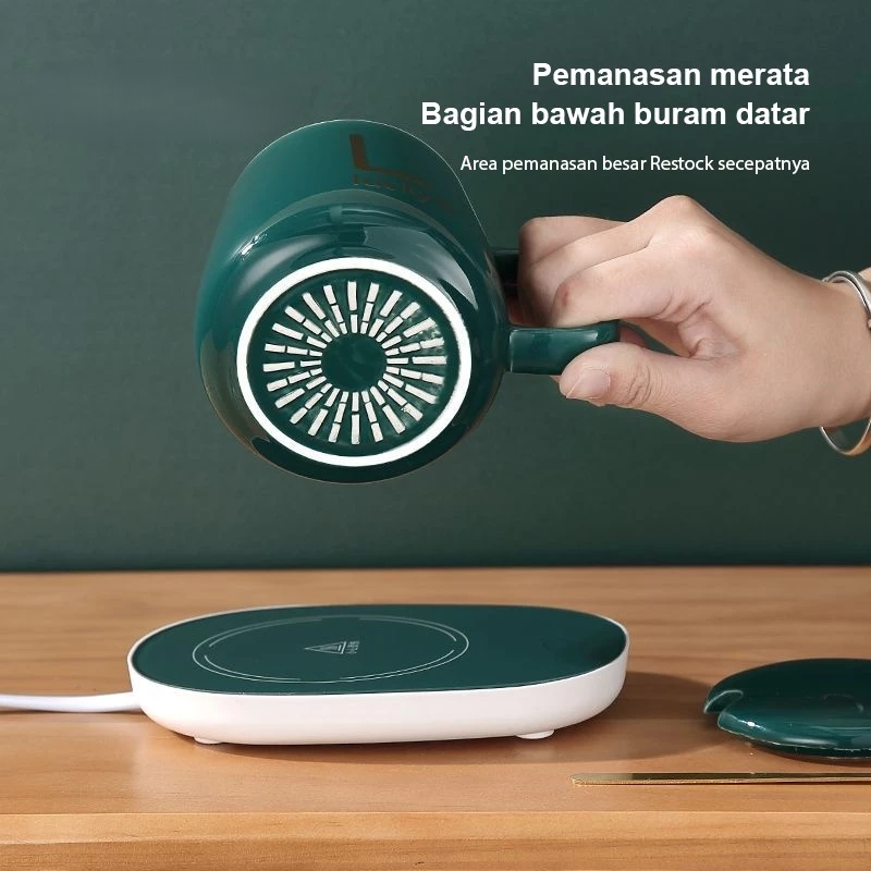 Mug Cangkir Listrik Pemanas Air Teh dan Kopi Portable — 6