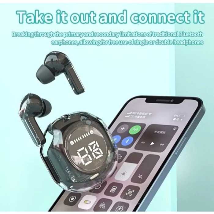 Headset Bluetooth TWS Wireless Hifi Musik Variasi Warna Soft Color — 10