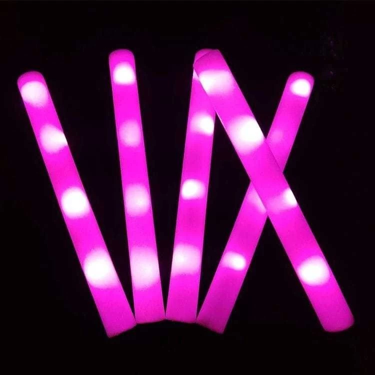 Tongkat Lightstick Foam LED Supporter Konser Festival Glow Busa Spon — 8