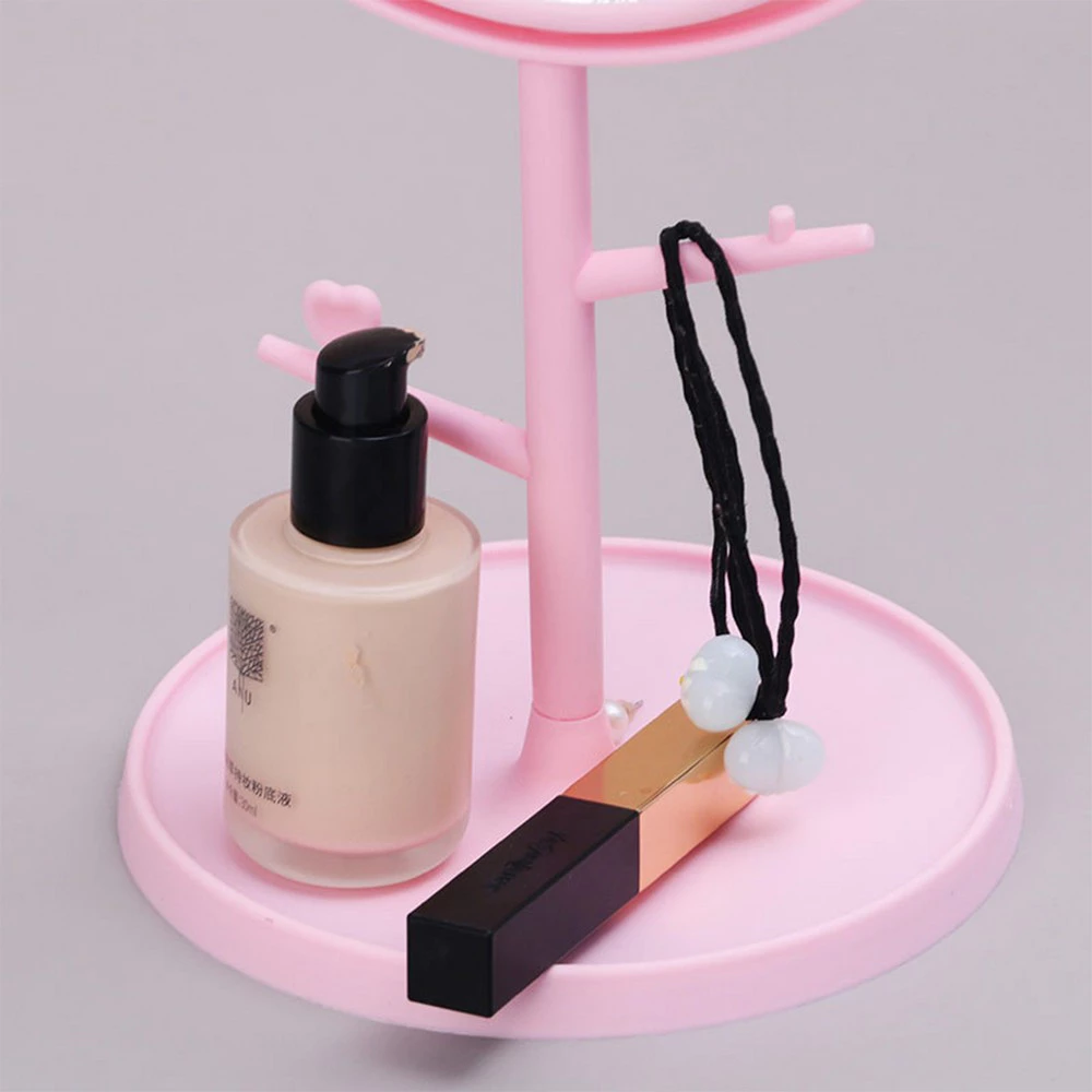 Cermin Standing Mirror Make Up Bulat Motif Telinga Karakter — 6