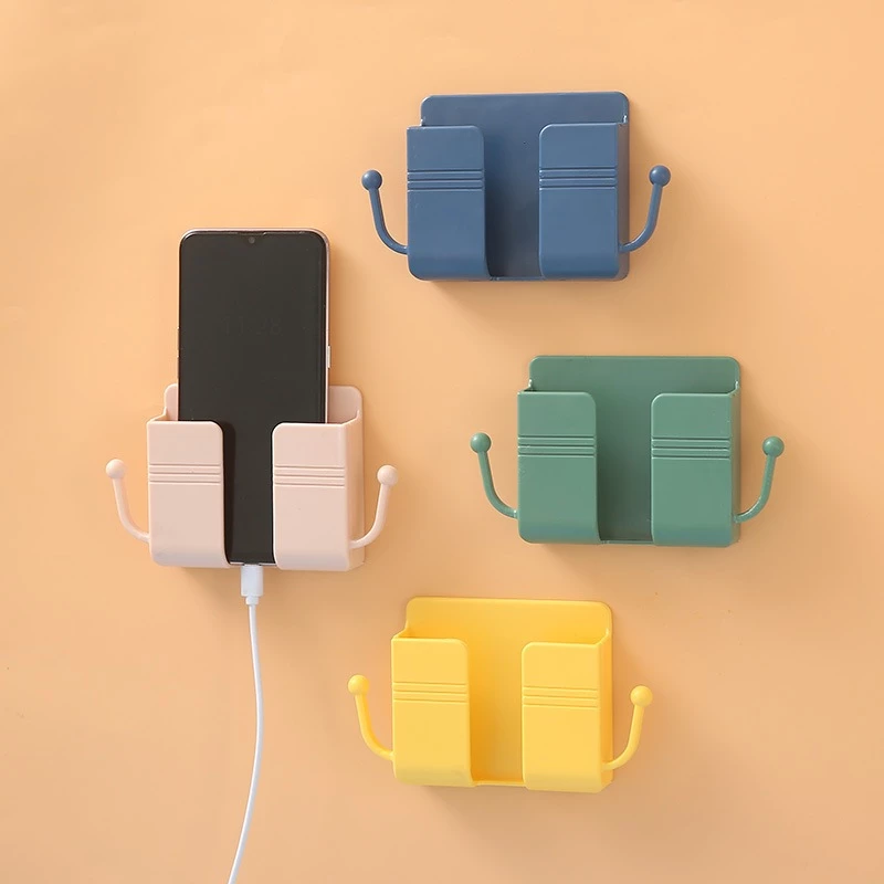 Holder Tempel Dinding HP Remote dengan Gantungan Kait — 7