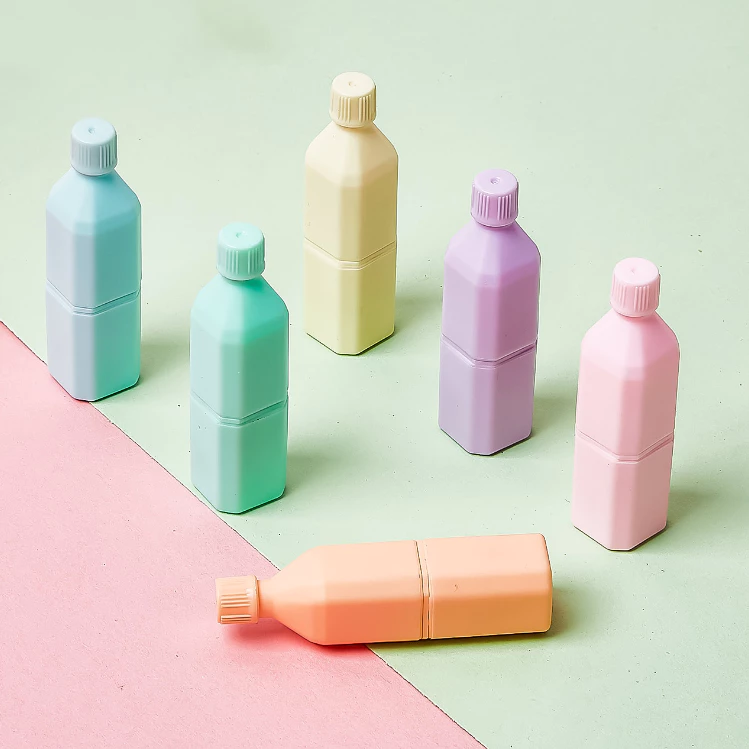 Highlighter Desain Lucu Warna Warni Menandai Poin Penting Pencatatan — 8