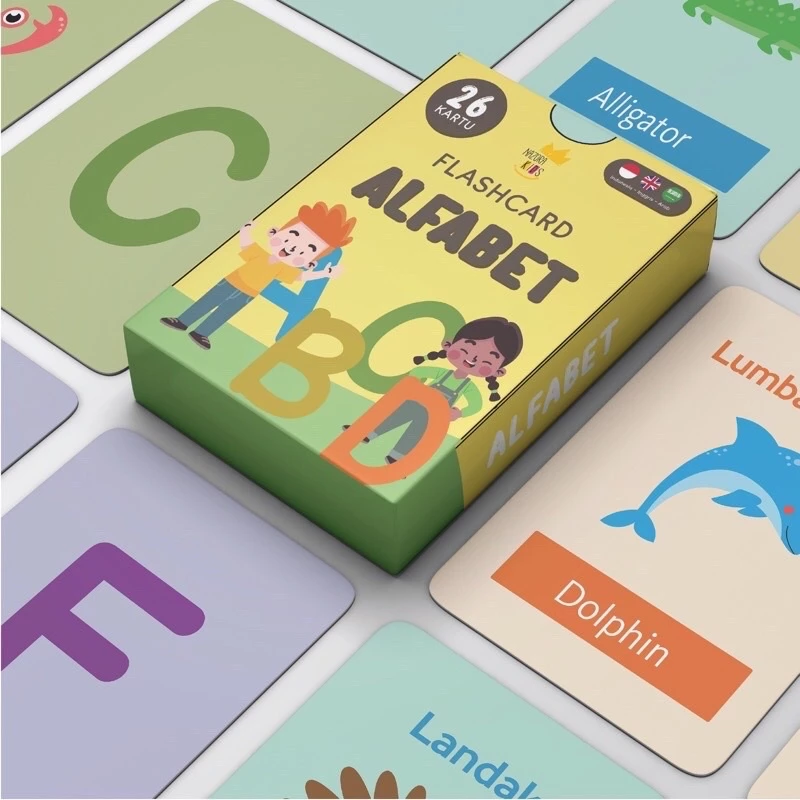Flash Card Kartu Pintar Belajar Anak Mainan Edukasi Sekolah PAUD TK SD — 2