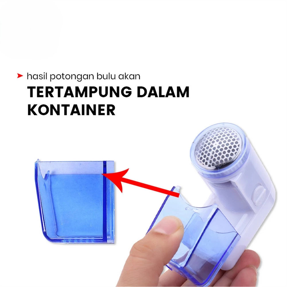 Lint Remover Pencukur Penghilang Serat Kain Wol Bulu Pakaian — 5