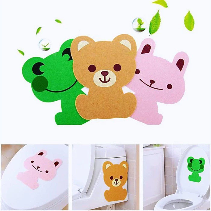 Stiker Tempel Dinding Pewangi Ruangan Kartun Lucu Beraroma — 4