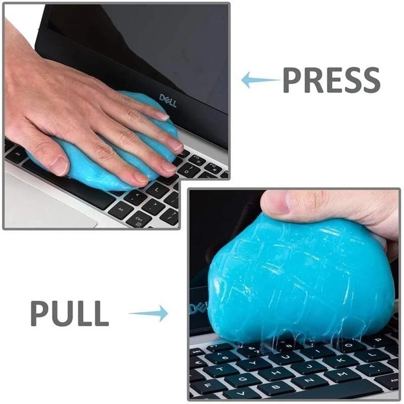 Slime Jelly Cleaner Pembersih Debu Sela Dashboard Mobil Keyboard — 5