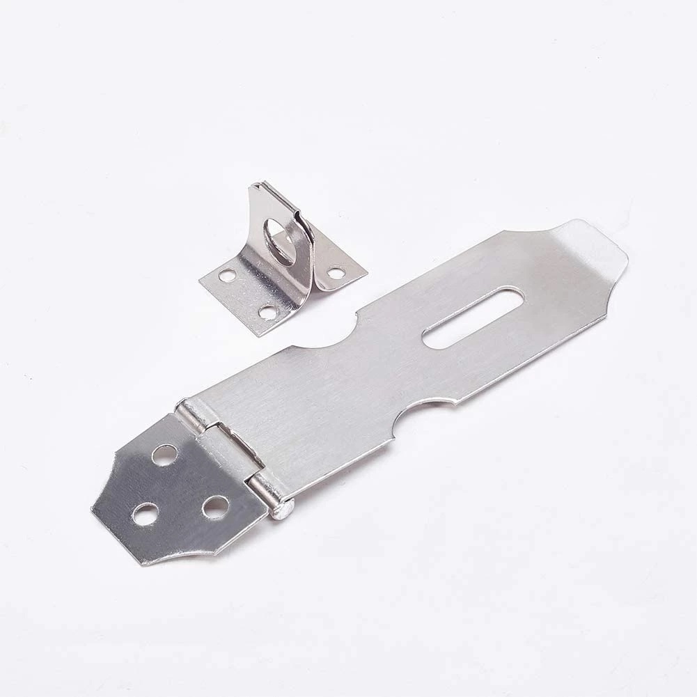 Overpal Plat 3 Inch Grendel Kunci Gembok Pintu Keamanan Stainless Steel — 3