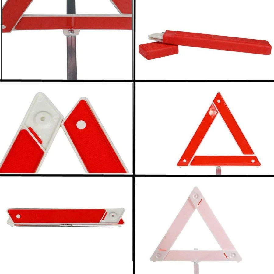 Segitiga Pengaman Lipat Darurat Reflektor Mobil Emergency Triangle — 6