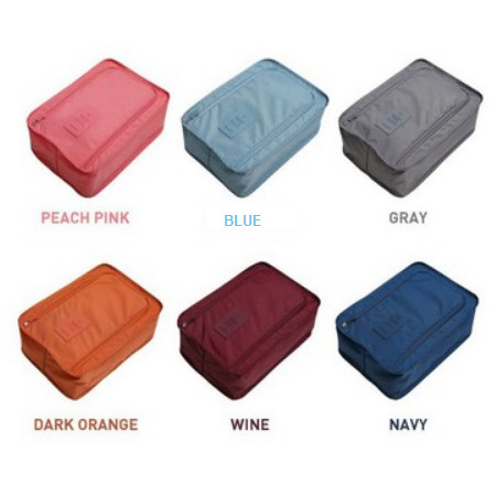 Tas Sepatu Shoes Pouch Travel Organizer Bag untuk Travelling 20x9x27 — 4