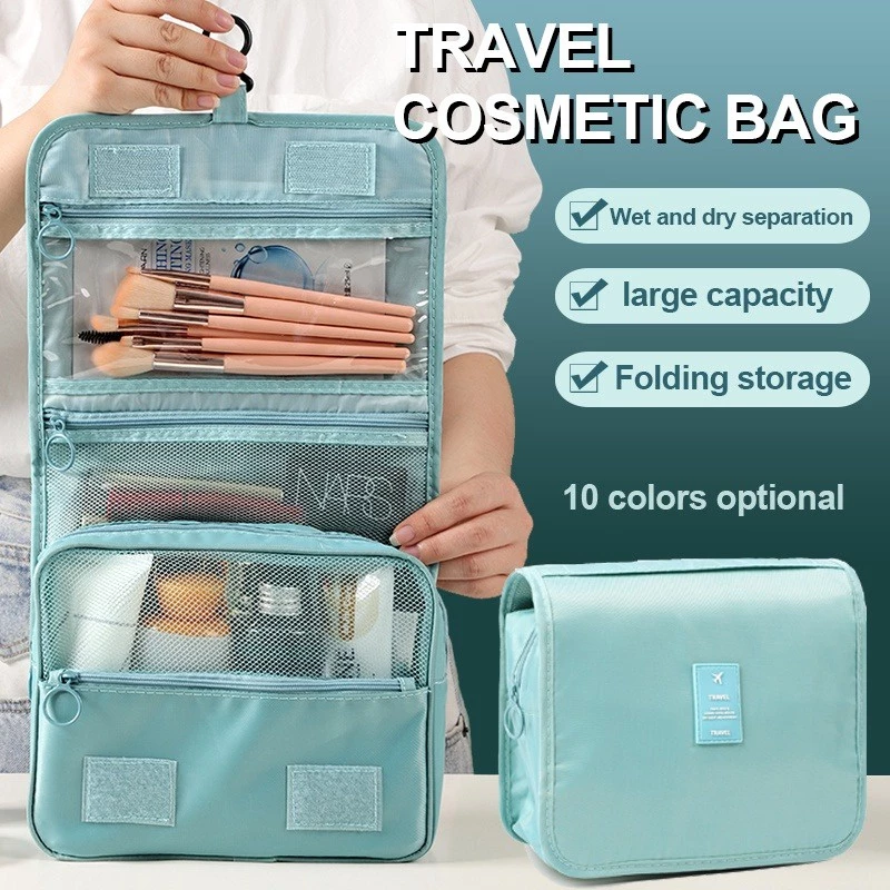 Travel Bag Storage Tas Penyimpanan Multifungsi Banyak Sekat Waterproof — 10
