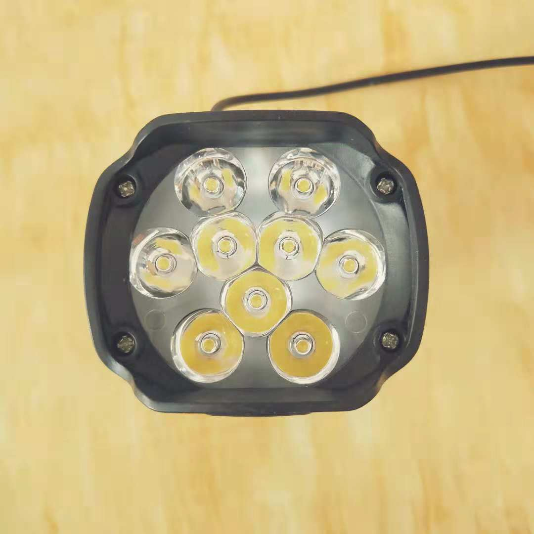 Lampu Tembak Sorot Spion Motor LED Spotlight Bulat Waterproof — 8