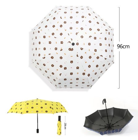 Payung Lipat Motif Beruang Lucu Folding Umbrella Bear Hujan dan Panas — 4