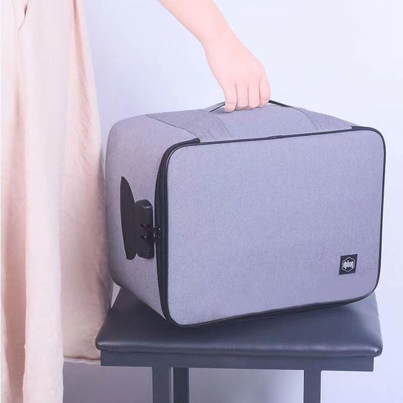 Tas Penyimpanan Dokumen File 3 Layer Anti Air dengan Kunci Password — 7