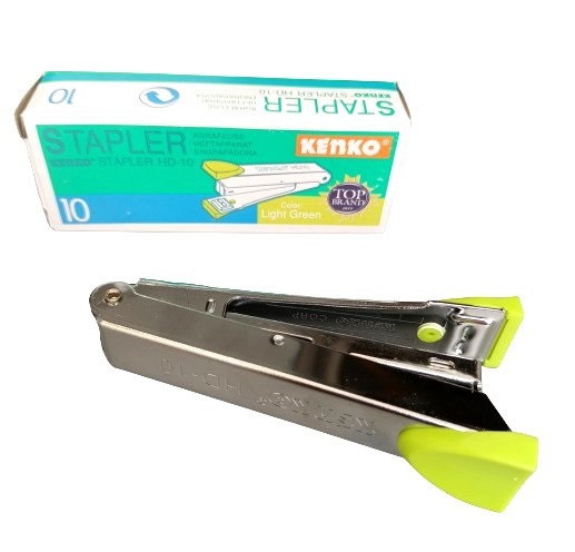 Stapler Mini Hekter Kecil dengan Dimensi 9.5 cm x 2 cm Fungsional — 2