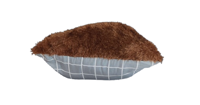 Bantal Sofa Bulu 2 Tampilan Aesthetic Elegan Dekorasi Kamar Ruangan — 5