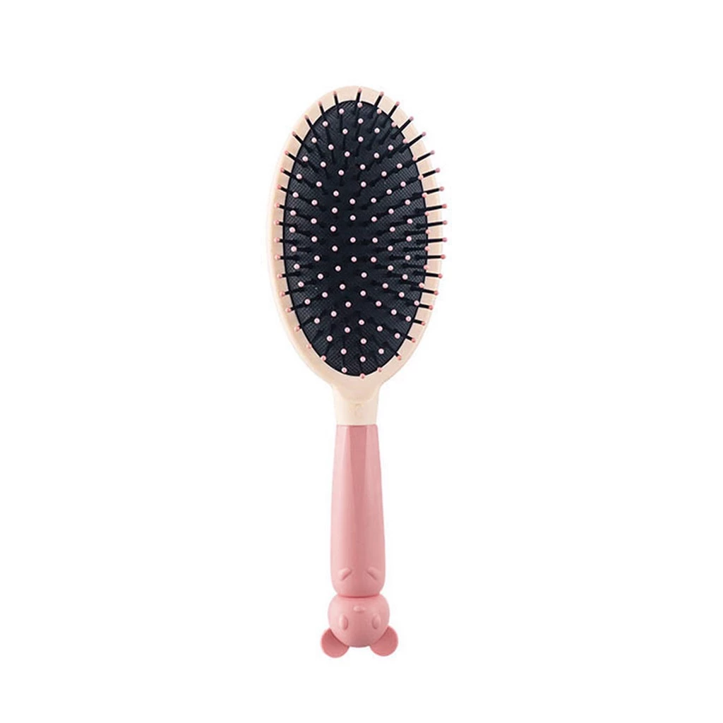 Sisir Oval Bulat Motif Bawah Boneka - Sisir Anak Lucu dengan Bentuk Oval — 2